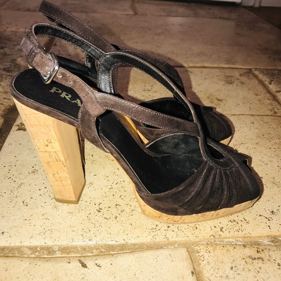 Prada platform sandals - Picture 2 of 3